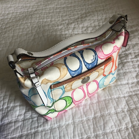 Multicolored mini Coach purse🌈 - Picture 2 of 4